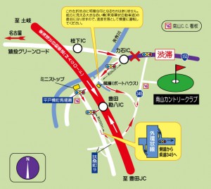 渋滞回避MAP