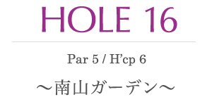 HOLE 16