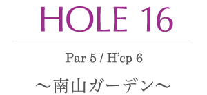 HOLE 16