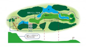 HOLE16 イラスト